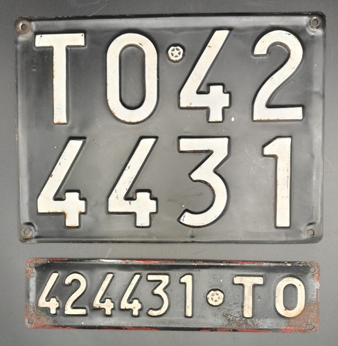 Targhe auto torino - targhe,