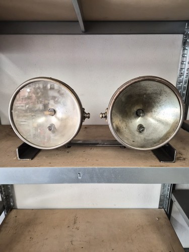 Coppia fanali epoca - fanali, d'epoca